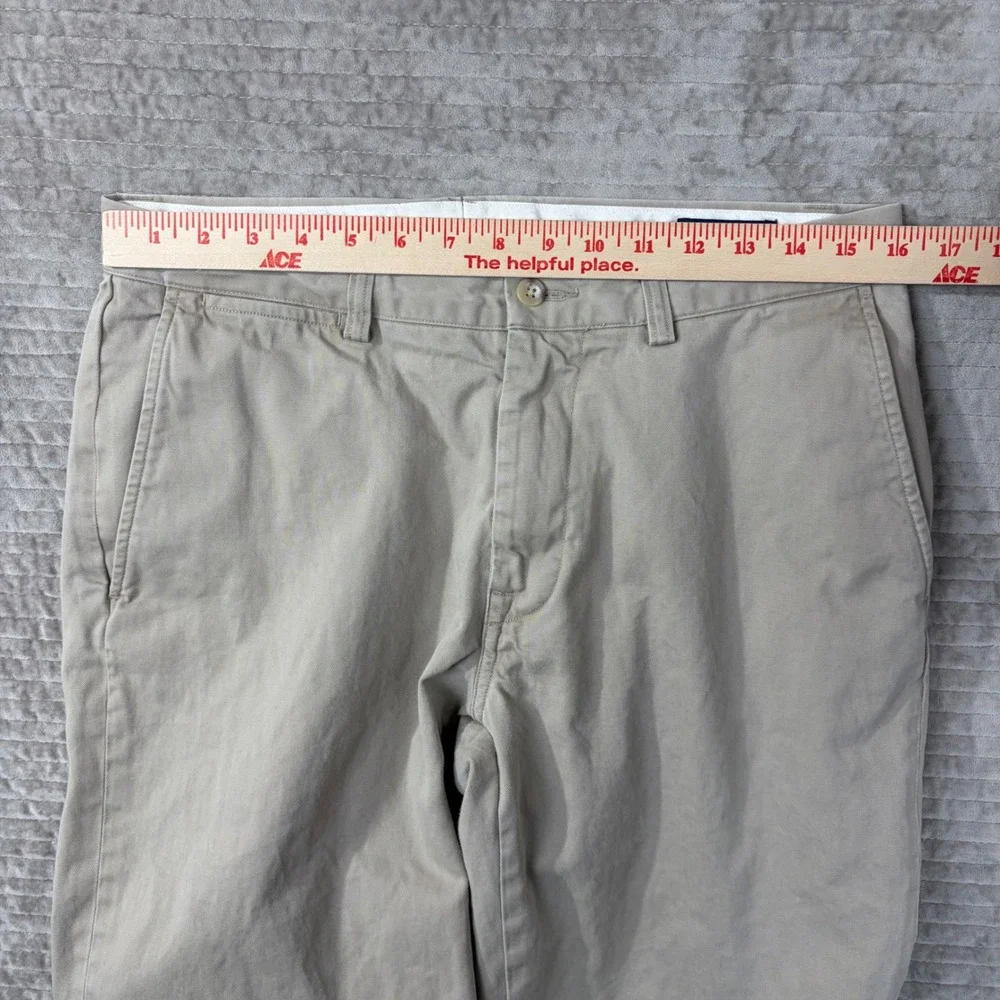 Polo Ralph Lauren‎ Classic Fit Khaki Chino Pants Mens 32/34 Tan Cotton Twill